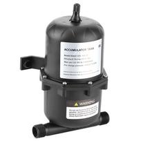 Akumuliatorinis slėginis vandens bakas su vandens siurblio srauto reguliavimu, 0,75 l, 125 PSI, atsparus vandeniui, skirtas jūriniam kemperiui-valtims balta