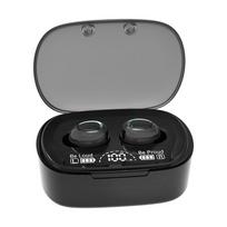 Belaidės Bluetooth ausinės Triukšmo slopinimas Mažas vėlavimas TWS Į ausis Itin ilgas baterijos veikimo laikas juoda