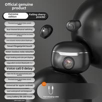 Naujos miego „Bluetooth“ ausinės. Belaidės ausyse įdedamos išmaniosios triukšmą slopinančios mini „Bluetooth“ ausinės. juoda