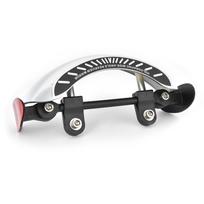Motorcycle Rear View Mirror Chromed 180 Ultra Wide Angle Central Windscreen Mount Universal