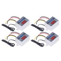 4 vnt. LED skaitmeninis temperatūros reguliatorius, šildymo-vėsinimo termostato jungiklio modulis, 12V, 120W
