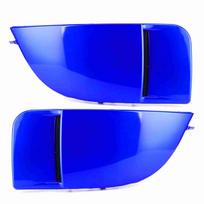 Pora priekinių rūko žibintų apvadų, žibintų dangtelių, tinkančių Subaru Impreza STI WRX 0405Mėlyni