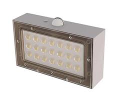 LED Saulės energijos prožektorius su judesio jutikliu LED/3,7V 1200mAh 4000K IP65 balta
