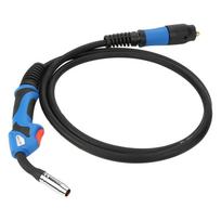 MIGMAG dujomis ekranuotas MB15 suvirinimo degiklis Euro standartinė jungtis 3m 9,8ft juoda