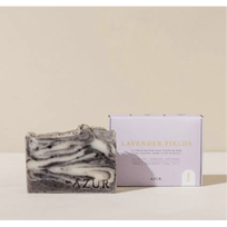 Natūralus muilas kūnui su levandų ir rozmarinų eteriniais aliejais AZUR NATURAL, 100 g