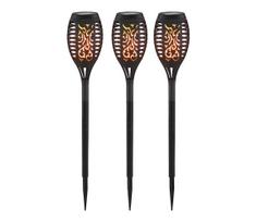Globo 33536-3 - KOMPLEKTAS 3x LED šviestuvas, įkraunamas saulės energija LED/0,1W/3V IP44