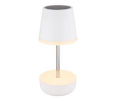 Globo 36638W - LED šviestuvas, įkraunamas saulės energija 10xLED/0,06W/3V IP44 balta