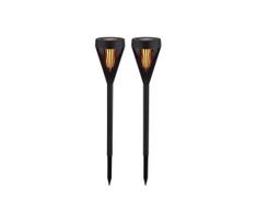Globo 36705-2 - KOMPLEKTAS 2x LED šviestuvas, įkraunamas saulės energija LED/0,1W/1,2V IP44