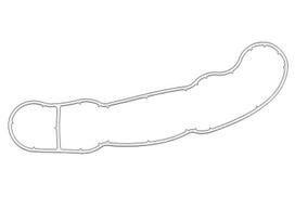 Alyvos radiatoriaus tarpinė OE VW 057 115 446
