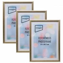 Rėmelių komplektas IMAGEE 21x30 3 vnt plast Silver |14mm