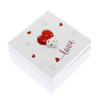 Papuošalų medinė dėžutė GED JB04 12x12x6cm