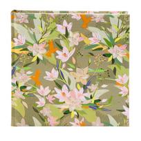 Albumas GOLDBUCH 24488 Royal Lilly green 25x25/60psl | kampučiai/lipdukai | knyginio rišimo | balti lapai [V]