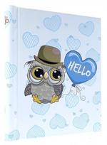 Albumas GED DRS10 HELLO OWL BLUE 22,8x28 | 20 magnet psl | spiralinio rišimo | max 10x15 80