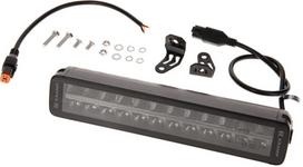 LED bar žibintas, 120W, 10080lm, stačiakampė, 12/24V, balta/oranžinė, 357x70x67mm Deutsch kištukas, Combo, tiesi, 24LED, E-BOOST