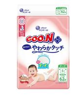 GOO.N japoniškos sauskelnės,  S, 4-8 kg, 62 vnt.