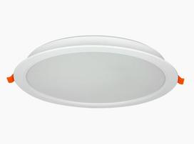 Įmontuojamas LED šviestuvas, 230Vac, 24W, 2350lm, šiltai balta 3000K, apvalus, MOLLY, LED line LITE