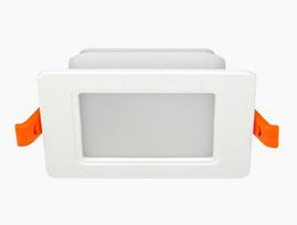 Įmontuojamas LED šviestuvas, 230Vac, 5W, 450lm, šiltai balta 3000K, kvadratinis, MOLLY, LED line LITE