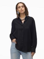VERO MODA Moteriški kasdieniai marškiniai su linu, LINN