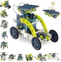 "ACELIFE STEM Solar Robot Kit", 12-in-1 "pasidaryk pats" konstruktoriaus žaislas, varomas saulės energija, konstruktoriaus rinkinys vaikams, žaislas 8-12+ metų amžiaus berniukams ir mergaitėms, dovana gimtadienio proga