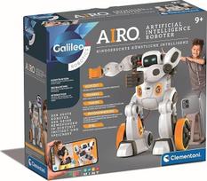 "Clementoni Galileo AIRO" - mano interaktyvusis dirbtinio intelekto robotas - mokomas dirbtinio intelekto, atpažįsta gestus ir valdomas balsu - robotikos žaislas vaikams nuo 8 metų 59351