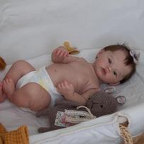kgniess me Reborn lėlės Mergaitės Reborn kūdikis - 20 colių Lifelike kūdikis lėlė kūnas pagamintas iš minkšto vinilo Atrodo kaip tikras kūdikis Reborn mergaitė