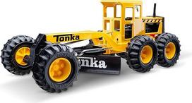 Plieninis klasikinis kelių lygintuvas, "Tonka" statybinis žaislas vaikams, žaislinės statybinės transporto priemonės kūrybiniams žaidimams, geltonos/juodos spalvos, dovana berniukams ir mergaitėms, skirta 3+ metų vaikams