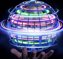 Skraidantis kamuolys, Hover Flying Ball Fly Sphere Magic Floating Afara Fly Orb Flight Ball, Hoverball Spinner Mini Drone Decompression Plane vaikams, dovanos berniukams mergaitėms uždarose patalpose lauke