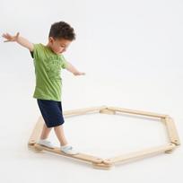 Medinis Montessori balansinis tiltelis / buomas / sija