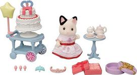 Sylvanian Families 5646 Vakarėlio žaidimų rinkinys su figūrėle - Lėlių namų žaidimų rinkinys
