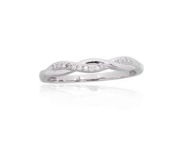 Sidabrinis žiedas , Sidabras 925°, rodis (padengti), Cirkonai