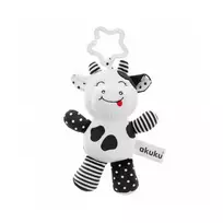 Akuku  pliušinis pakabinamas žaislas Cow, A0471