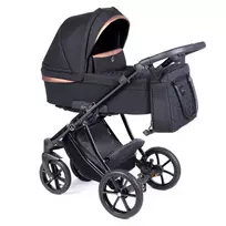Coletto Universalus vežimėlis  Dante 3in1, D-14, Black