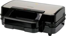 Vaflinė „Toya Sa Poland“ 900 W 3 viename XXL sumuštinių keptuvė, grilis, skrebutis ir vaflių lėkštės (67530)