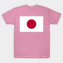 Marškinėliai moterims Japonijos vėliava Harajuku spaudinys Kawaii T-shirt Vasaros trumpomis rankovėmis moteriškas T-shirt Top Tee S rožinė