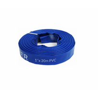 Kokybiška PVC lanksti gaisrinė vandens žarna 1" x 20m