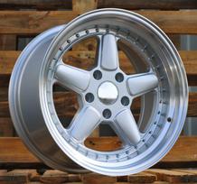 Ratlankis RACINGLINE 7961F R17x8.5 5x120 ET 15 CB 74.1 (Silver Shining) (690 kg)