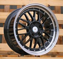Ratlankis RACINGLINE A1025 R18x8 5x120 ET 35 CB 72.6 (Black Polished Lip) (690 kg)