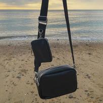 2025 Spring/Summer Women's Wide-Band Three-in-One Crossbody Bag juoda