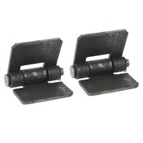2 vnt. Durų kampinis vyris 106 x 75 x 5 mm Durų guolinis suvirinamas kampinis vyris priekabai