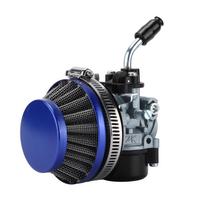 Motociklo karbiuratorius su oro filtru, skirtas 2 taktų 49cc 66cc 70cc 80cc varikliams
