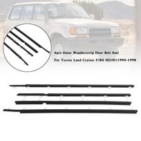4 vnt. Išorinė durų sandarinimo juosta Toyota Land Cruiser FJ80 HDJ81 90-98