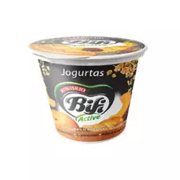 Jogurtas su persikais ir dribsniais BIFI ACTIVE, 200 g