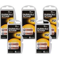 Duracell elementai klausos aparatams 312 PR41, 30 vnt.