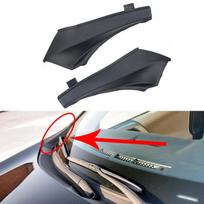 1 pora Toyota RAV4 2013 2014 2015 2016 2017 2018 priekinio valytuvo šoninė priekinio stiklo apačios prailginimo danga kairė dešinė 53867-0R030 53866-42020 juoda