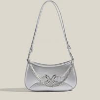Ladies' Bags High-sense Chain Butterfly Underarm Bags Retro Niche Handbags Hot Girl Style Versatile Single-shoulder Crossbody Bags sidabras