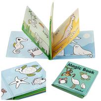 Akuku  edukacinė minkšta knygelė 10 psl., MAGIC BOOK, A0657