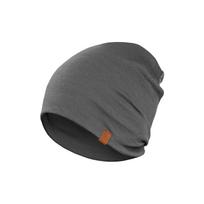 Kepurė iš 100 % merino vilnos, pilka