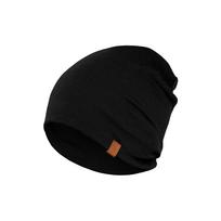 Kepurė iš 100 % merino vilnos, juoda