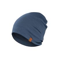 Kepurė iš 100 % merino vilnos, mėlyna