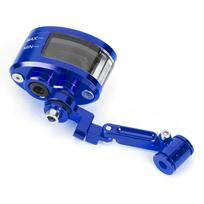 Priekinio stabdžių skysčio rezervuaras CNC aliuminio Motociklo alyvos puodelio rinkinys Tinka Kawasaki ZX 6R 9R 10R Mėlynas